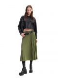 Oliwkowa spódnica midi - zielony - CROPP - small1
