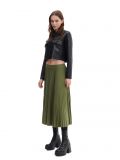 Oliwkowa spódnica midi - zielony - CROPP - small3