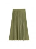 Oliwkowa spódnica midi - zielony - CROPP - small6