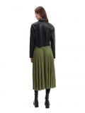Oliwkowa spódnica midi - zielony - CROPP - small4
