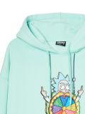 Худі Rick and Morty - ментолово-зелений - CROPP - small2