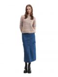 Jeansowa spódnica cargo - niebieski - CROPP - small2