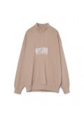 Beżowa bluza ze stójką - beżowy - CROPP - small4