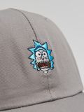 Szara czapka z daszkiem Rick and Morty - jasny szary - CROPP - small2