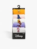 Bestickte Socken Winnie the Pooh, 5er-Pack - Weiß - CROPP - small3