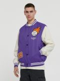 Fioletowa kurtka bomber - fioletowy - CROPP - small2