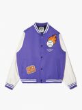 Fioletowa kurtka bomber - fioletowy - CROPP - small4