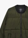 Gefütterte Bomberjacke - Olivgrün - CROPP - small5