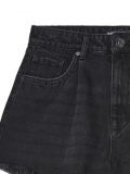 Czarne jeansowe szorty wide leg - czarny - CROPP - small2