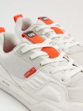 Biało-pomarańczowe buty sportowe - biały - CROPP - small3