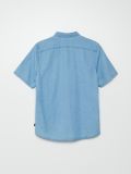 Jeansowa koszula z krótkim rękawem - niebieski - CROPP - small6