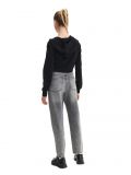 Szare jeansy mom - jasny szary - CROPP - small3