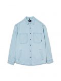 Jasnoniebieska jeansowa koszula - niebieski - CROPP - small3