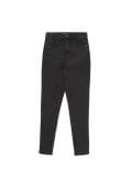 Czarne jeansy mom slim TALL - czarny - CROPP - small4