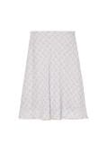 Spódnica midi w kratę - niebieski - CROPP - small2