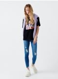 Koszulka oversize BT21 - czarny - CROPP - small2