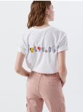 Koszulka oversize BT21 - biały - CROPP - small3