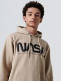 Bluza z kapturem NASA - beżowy - CROPP - small2