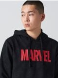 Mikina s kapucí Marvel - černý - CROPP - small1