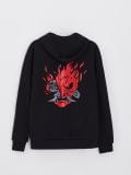 Bluza z kapturem Cyberpunk 2077 - czarny - CROPP - small7