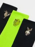 Pikad sokid, 3 paari Shrek - must - CROPP - small2