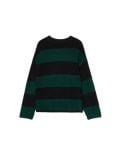 Czarno-zielony sweter w paski - zielony - CROPP - small4