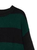 Czarno-zielony sweter w paski - zielony - CROPP - small5