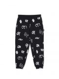 Czarne joggery w białe wzory - czarny - CROPP - small4
