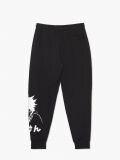 Czarne dresowe joggery z nadrukami - czarny - CROPP - small6