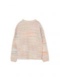 Kolorowy sweter - kremowy - CROPP - small5