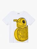Pijamale cu imprimeu - galben - CROPP - small2
