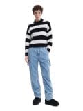 Maglione a righe - Nero - CROPP - small2