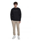 Spodnie jogger slim w kratę - beżowy - CROPP - small1