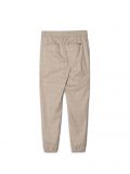 Spodnie jogger slim w kratę - beżowy - CROPP - small6