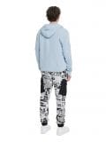 Joggery z nadrukiem all over - biały - CROPP - small4
