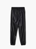 Spodnie z imitacji skóry - czarny - CROPP - small6