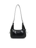 Czarna torebka ze srebrnymi elementami - czarny - CROPP - small4