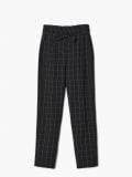 Czarne spodnie w kratę - czarny - CROPP - small4