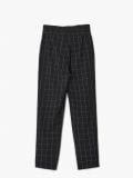 Czarne spodnie w kratę - czarny - CROPP - small6