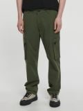 Zielone spodnie straight cargo - zielony - CROPP - small5
