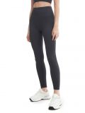 Ciemnoszare legginsy w prążki - szary - CROPP - small1