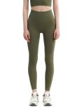 Ciemnozielone legginsy w prążki - zielony - CROPP - small3