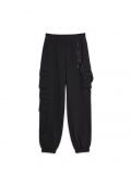 Czarne joggery cargo - czarny - CROPP - small2