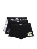 Confezione da 3 boxer Star Wars - Nero - CROPP - small1