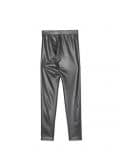 Czarne legginsy z imitacji skóry - czarny - CROPP - small6