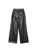 Hose in Lederoptik - Schwarz - CROPP - small4