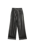 Hose in Lederoptik - Schwarz - CROPP - small6