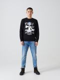Bluza z nadrukiem Rick and Morty - czarny - CROPP - small1