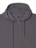 Ciemnoszara rozpinana bluza z kapturem - szary - CROPP - small5