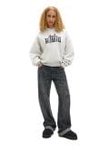 Szara bluza z kapturem UNISEX - jasny szary - CROPP - small3
